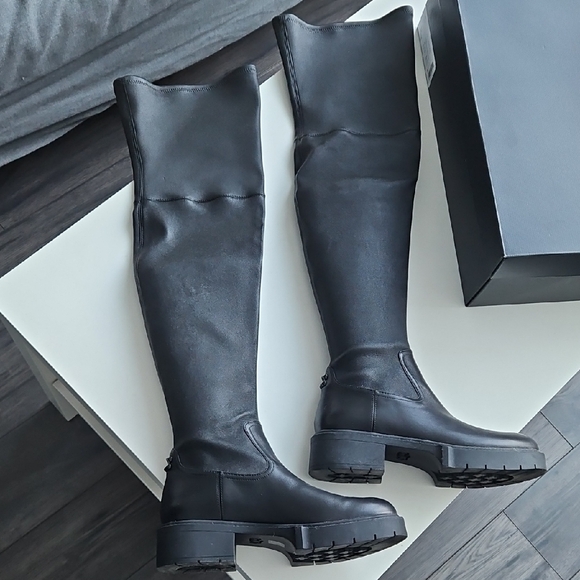 NWT Coach Lisa Boot - Black Over-the-Knee Boot - Picture 6 of 15